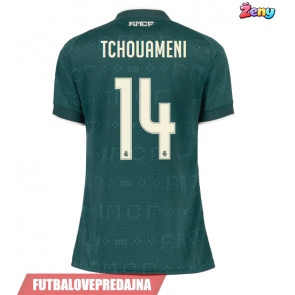 Lacne Ženy Futbalové dres Real Madrid Aurelien Tchouameni #14 2026-27 Krátky Rukáv - Preč